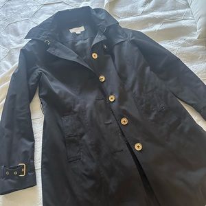 Michael Kors Hooded Rain/Trench Coat (M)